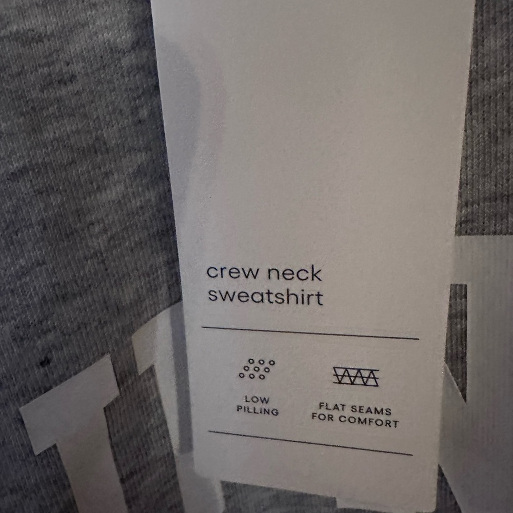 All in Motion Gray 'Sunday Reset' Sweatshirt.  Christmas gift - Picture 4 of 11